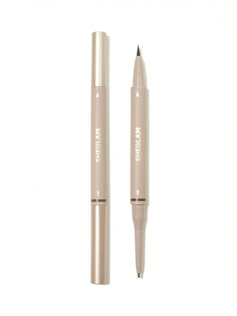 SHEGLAM Brows On Demand 2-In-1 Brow Pencil-Auburn